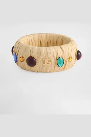 Dolce & Gabbana Raffia Bracelet - Woman Bijoux Multi-colored Metal Onesize