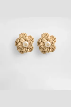 Dolce & Gabbana Flower Clip Earrings - Woman Bijoux Metal Onesize