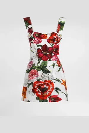 Dolce & Gabbana Flower- Poplin Top - Woman Shirts And Tops 40