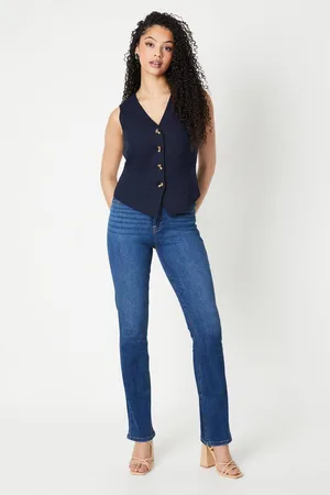 Dorothy Perkins Womens Tall Comfort Stretch Bootcut Jeans
