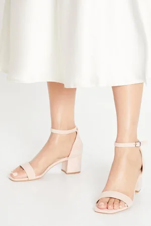 Dorothy Perkins Womens Sammie Low Block Barely There Heels