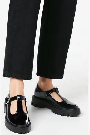 Faith Womens : Naevias Chunky T-bar Mary-jane Shoes