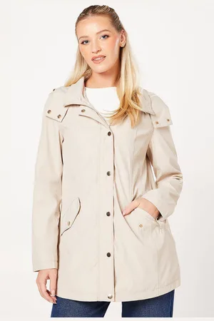 Dorothy Perkins Womens Luxe Detachable Hood Mac