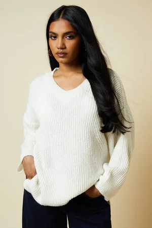 Dorothy Perkins Womens Petite V Neck Jumper