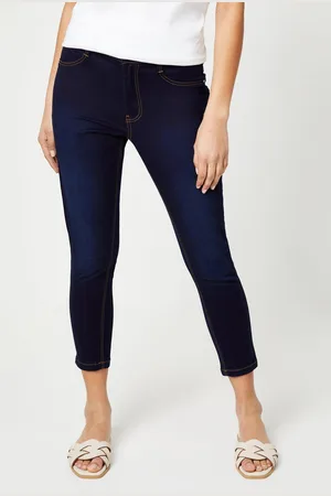 Dorothy Perkins Womens Petite Skinny Ankle Grazer Jeans