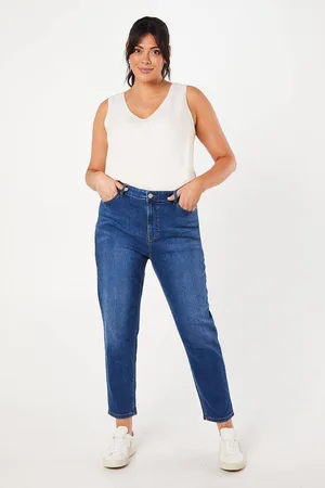 Dorothy Perkins Womens Curve Comfort Stretch Slim Mom Jean