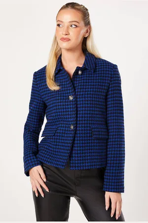 Dorothy Perkins Womens Boucle Military Blazer