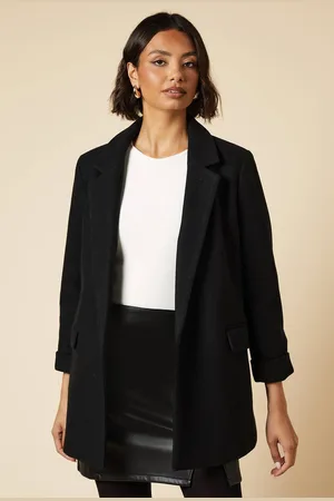 Dorothy Perkins Womens Smart Pocket Detail Blazer Coat