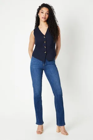 Dorothy Perkins Womens Tall Comfort Stretch Bootcut Jeans