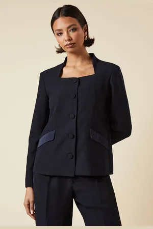 Dorothy Perkins Womens Satin Sweetheart Neckline Jacket