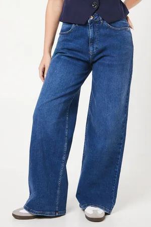 Dorothy Perkins Womens Wide Leg Denim Jeans