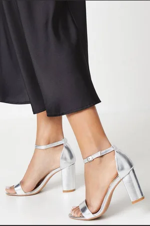 Dorothy Perkins Womens Spark High Block Heel Sandals