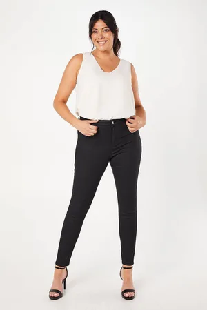 Dorothy Perkins Womens Curve Coated Skinny Jean