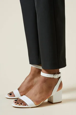 Dorothy Perkins Womens Tommi Barely There Mid Block Heel Sandals