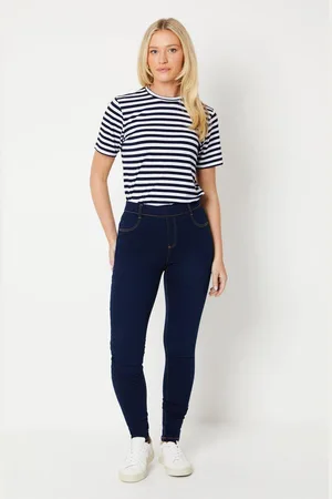 Dorothy Perkins Womens Skinny Ankle Grazer Jeggings