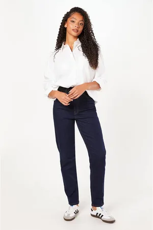 Dorothy Perkins Womens Tall Comfort Stretch Slim Mom Jean