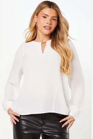 Dorothy Perkins Womens Bar Trim Overhead Blouse