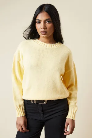Dorothy Perkins Womens Petite Cosy Crew Neck Jumper