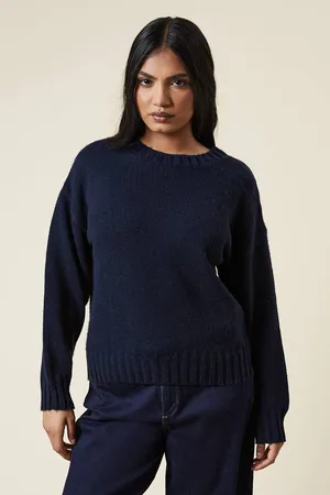 Dorothy Perkins Womens Petite Cosy Crew Neck Jumper