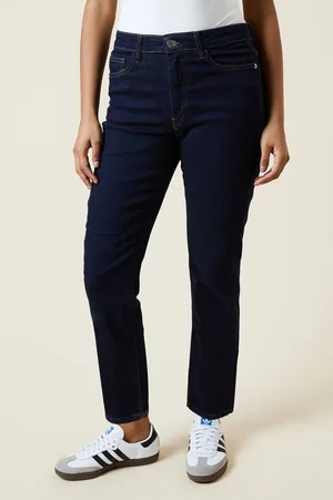 Dorothy Perkins Womens Petite Comfort Stretch Slim Mom Jean