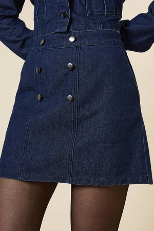 Dorothy Perkins Womens Denim Mini Skirt