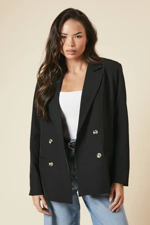 Dorothy Perkins Womens Oversized Double Breasted Blazer