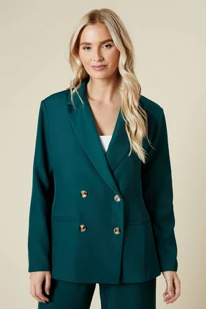 Dorothy Perkins Womens Oversized Double Breasted Blazer