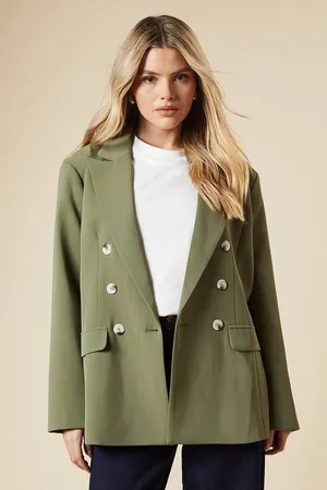 Dorothy Perkins Womens Oversized Double Breasted Blazer