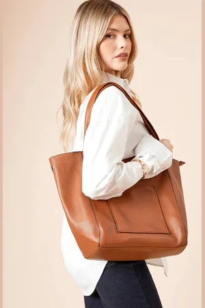 Dorothy Perkins Womens Robyn Oversized Shopper Bag With Detachable Pouch Bag