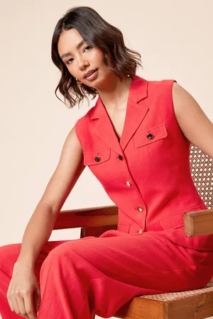 Dorothy Perkins Womens Pocket Detail Utility Waistcoat