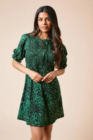 Dorothy Perkins Womens Petite Shirred Front Mini Dress