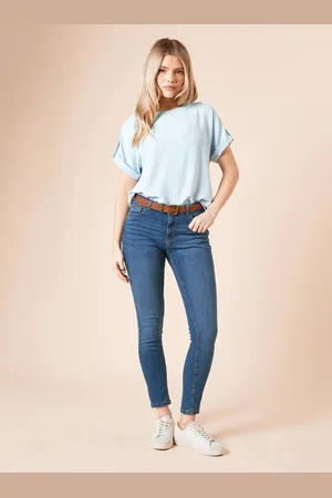 Dorothy Perkins Womens Roll Sleeve Blouse