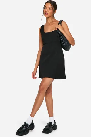 Boohoo Womens Tailored A Line Mini Dress