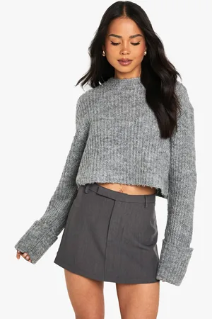 Boohoo Womens Tailored Mini Skirt