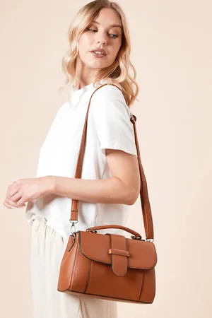 Dorothy Perkins Womens Rita Top Handle Bag With Internal Pockets And Crossbody Strap