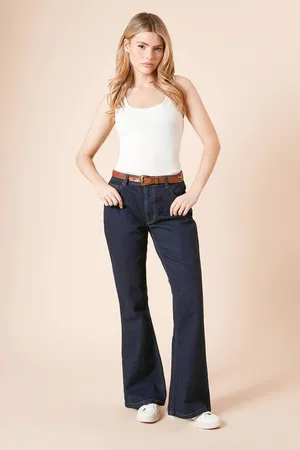 Dorothy Perkins Womens Comfort Stretch Flare Jean