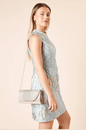Dorothy Perkins Womens Atlanta Ruched Detail Clutch Bag
