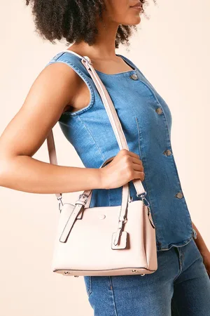 Dorothy Perkins Womens Lyon Faux Leather Tote Bag With Cross Body Strap