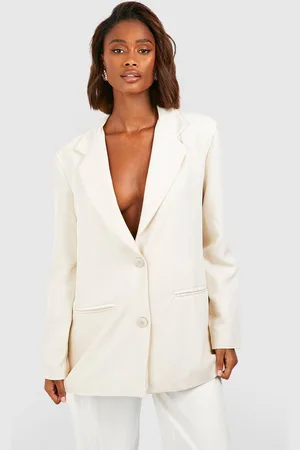 Boohoo Womens Oversized Tailored Blazer
