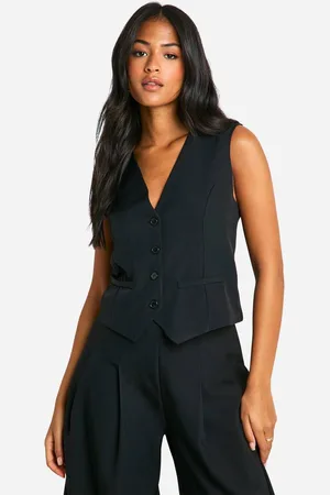 Boohoo Womens Tall Tailored Waistcoat