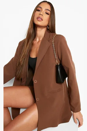Boohoo Womens Oversized Tailored Blazer