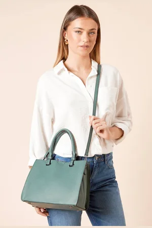 Dorothy Perkins Womens Stockport Faux Leather Tote Bag With Cross Body Strap