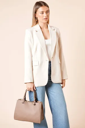 Dorothy Perkins Womens Stockport Faux Leather Tote Bag With Cross Body Strap