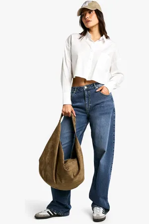 Boohoo Womens Tall Basic Boyfriend Jean