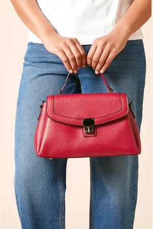 Dorothy Perkins Womens Monaco Faux Leather Crossbody Bag With Top Handle