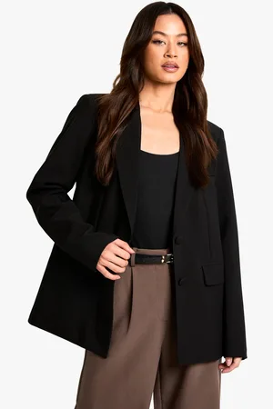 Boohoo Womens Tall Essential Relaxed Blazer