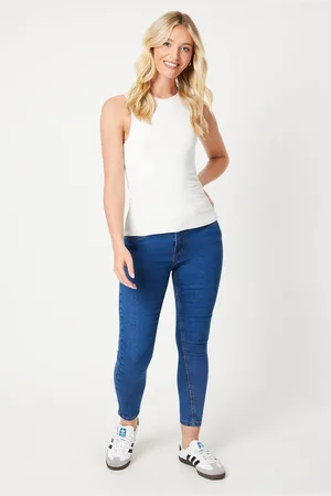 Dorothy Perkins Womens Darcy Mid Rise 7/8 Jean