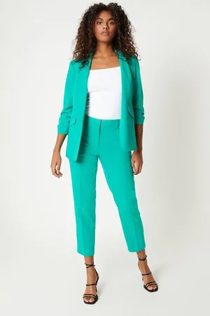 Dorothy Perkins Womens Ruched Sleeve Blazer