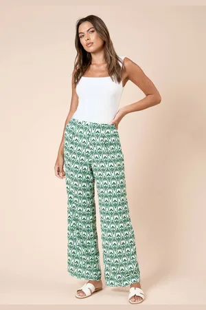 Dorothy Perkins Womens Geo Print Pull On Trouser