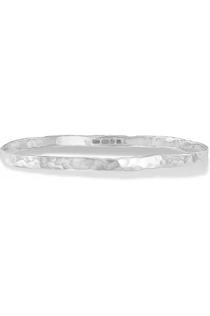 Dower & Hall 4mm Hammered Nomad Bangle